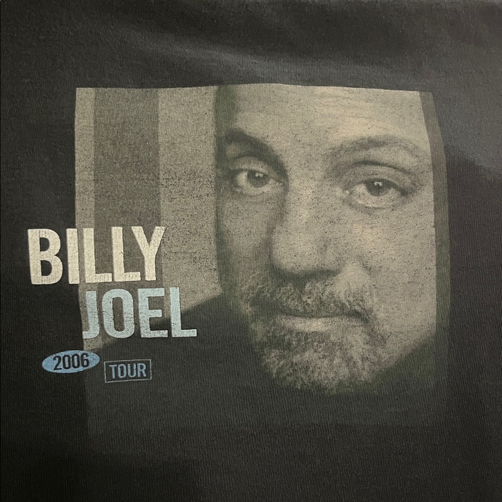 Billy Joel 2006 2XL Tour Shirt